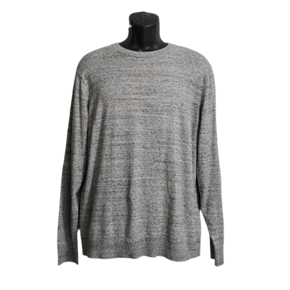 Old Navy Crew Neck Sweater In Heather Gray Sz L